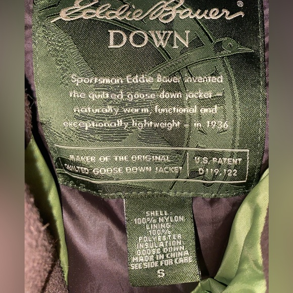 Eddie Bauer Down Puffer Coat-Small - Picture 2 of 3